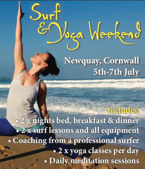 yoga holiday newquay